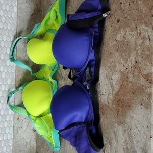 Two Victoria's Secret Very Sexy sports bras